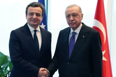 Cumhurbaşkanı Erdoğan, Kosova Başbakanı'nı Türkevi’nde kabul etti