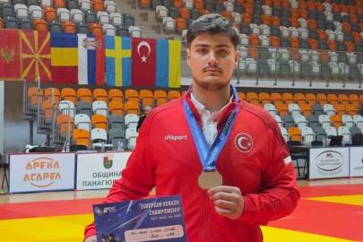 Elazığlı sporcu Avrupa 2.’si