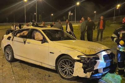 Erzurum’da araçlar çarpıştı: 2 yaralı