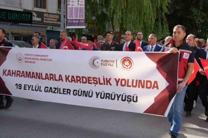 Iğdır’da "Kahramanlarla Kardeşlik Yolunda" yürüyüşü düzenlendi