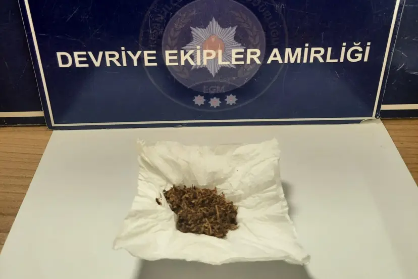 Keşan’da şüpheli şahsın üzerinden uyuşturucu madde çıktı