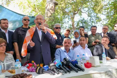 Kılıçdaroğlu, Buca Kaynaklar’da köylülerle buluştu