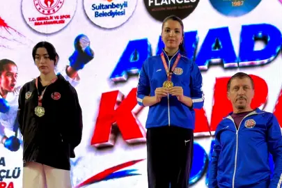 Önder Can Spor Kulübü’nden Meltem Şahin İstanbul’da şampiyon oldu