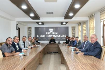 Yeni eğitim-öğretim yılı hazırlıkları değerlendirildi