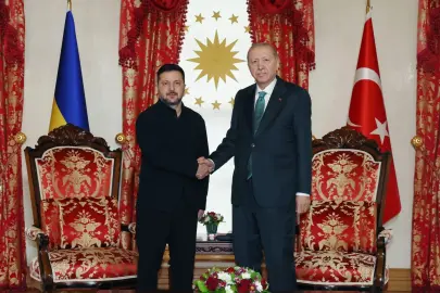 Cumhurbaşkanı Erdoğan, Ukrayna Devlet Başkanı Zelenskiy ile görüştü