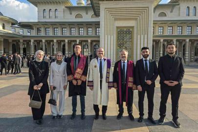 Rektör Hacımüftüoğlu, Yükseköğretim kurulu akademik yılı açılış törenine katıldı